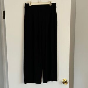 Max Studio Classic Black Wide Leg Pants